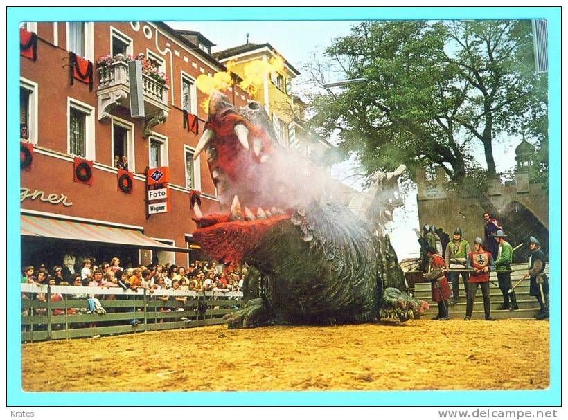 Postcard - Furth, Der Drachenstich     (V 12085) - Furth