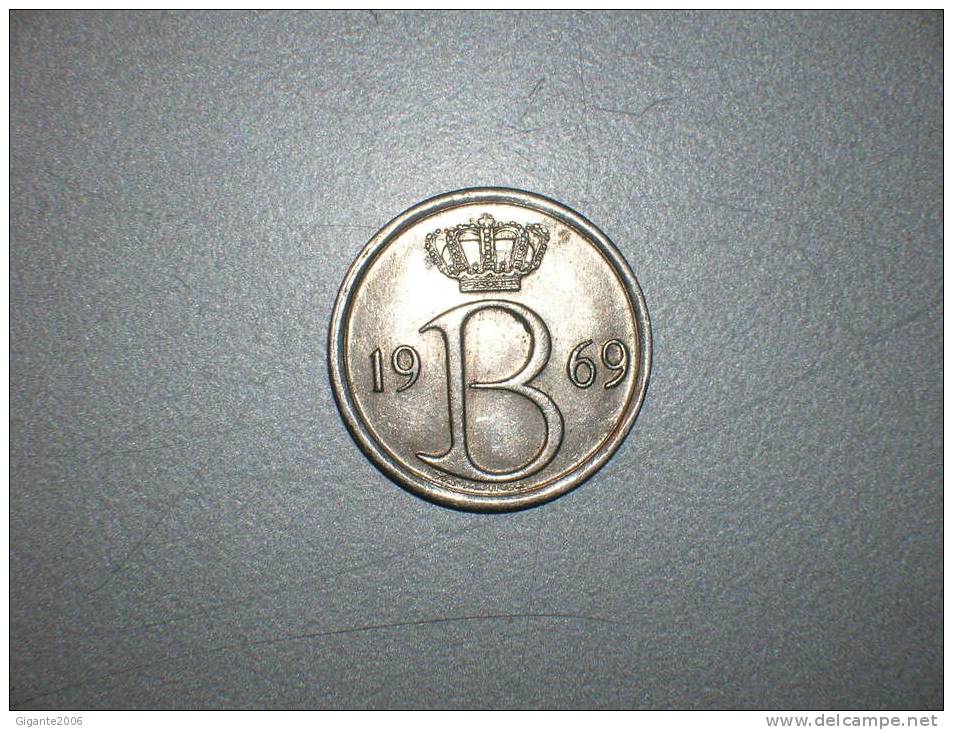 Bélgica 25 Céntimos 1969 (belgie) (1663) - 25 Centimes