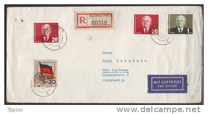 GERMANY - DDR - PIECK - 1961 - Cartas & Documentos