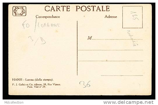 FO LORRAINE /       CARTE STYLE DESSIN COULEUR       / - Lorraine