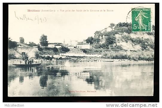 47 MEILHAN SUR GARONNE / Vue Prise Des Bords De La Garonne / - Meilhan Sur Garonne