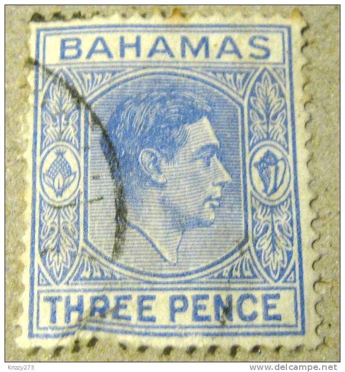 Bahamas 1938 King George VI 3d - Used - 1859-1963 Colonie Britannique
