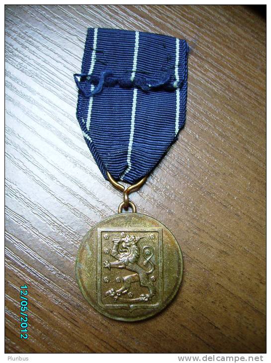 FINLAND  WW II 1941 -45  MILITARY MEDAL  FOR FATHERLAND - Otros & Sin Clasificación