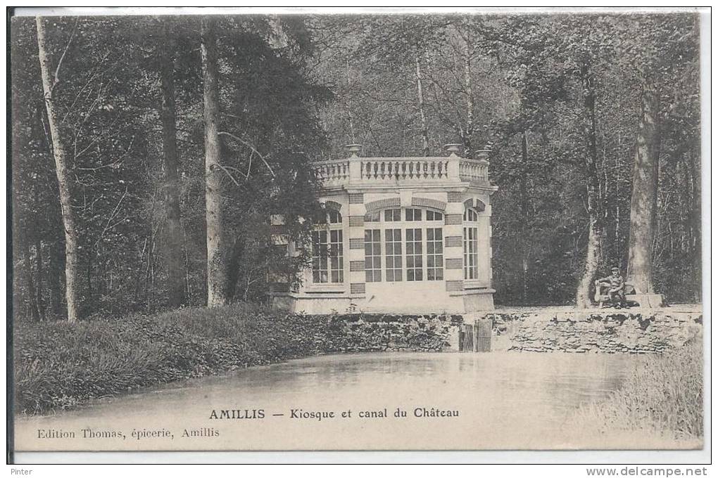 AMILLIS - Kiosque Et Canal Du Château - Otros & Sin Clasificación