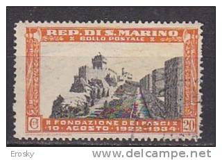 Y8224 - SAN MARINO Ss N°188 - SAINT-MARIN Yv N°188 - Oblitérés