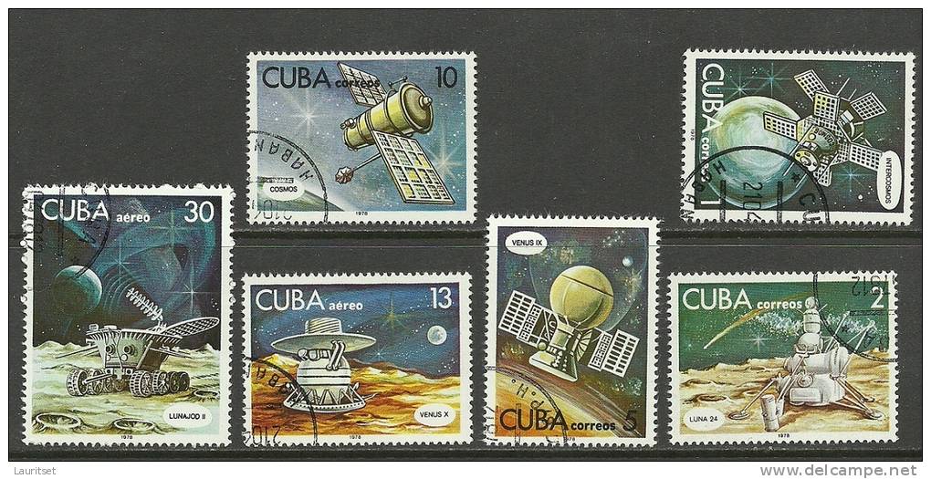 CUBA KUBA Kosmonautik Space Weltraum 1978 - Amérique Du Sud