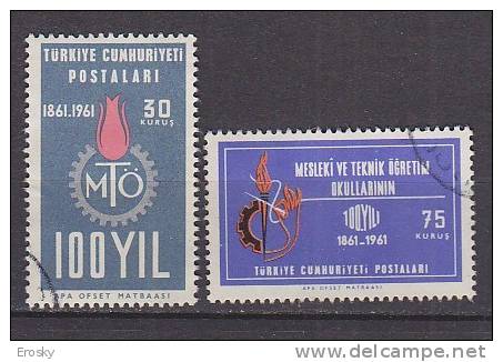 PGL - TURKEY TURQUIE Yv N°1607/08 - Used Stamps