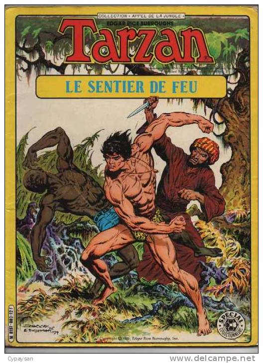 TARZAN LE SENTIER DE FEU 04-1980 SAGEDITION - Tarzan