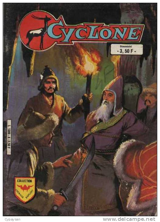 CYCLONE N° 4  BE  AREDIT 09-1984 - Arédit & Artima