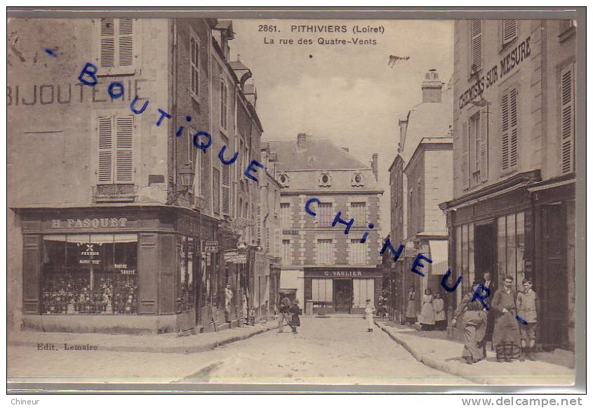 PITHIVIERS LA RUE DES QUATRES VENTS - Pithiviers