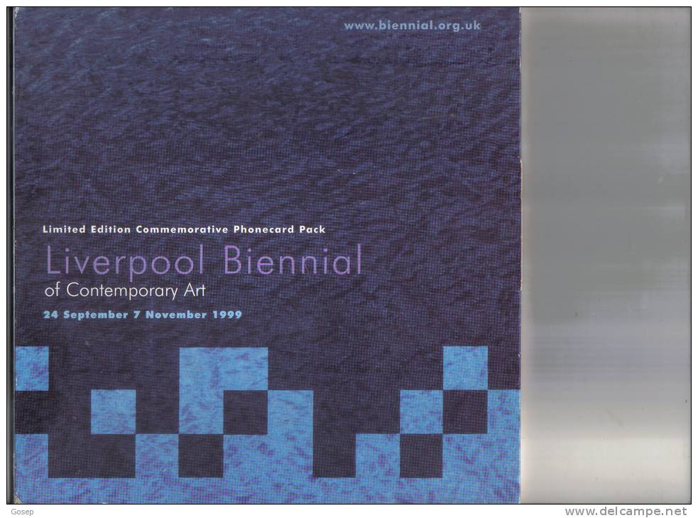 United Kingdom-liverpool Biennial Of Contemporary Art-tirage-1503(5 Cards)-mint+10 Cards Prepiad Free - BT Ensembles De Collection