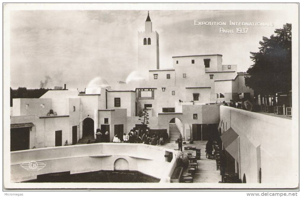 Exposition Internationale Paris 1937 - Tunisie - Vue Générale - Exhibitions