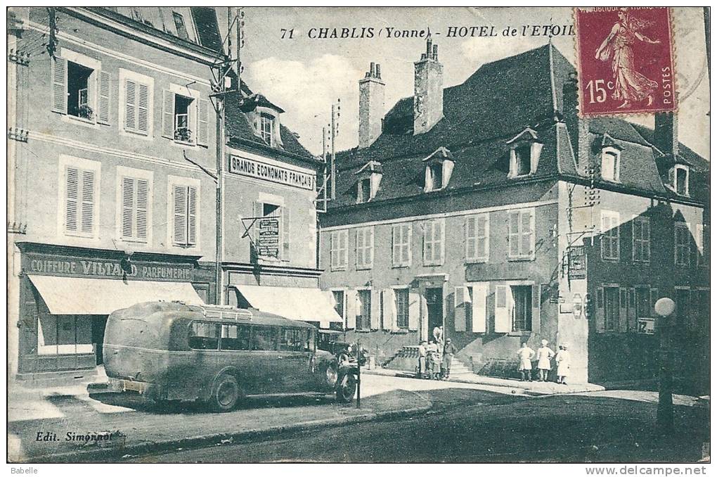 HOTEL DE L'ETOILE - Chablis