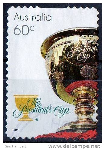 Australia 2011 Golf 60c President's Cup Self-adhesive Used - - Oblitérés