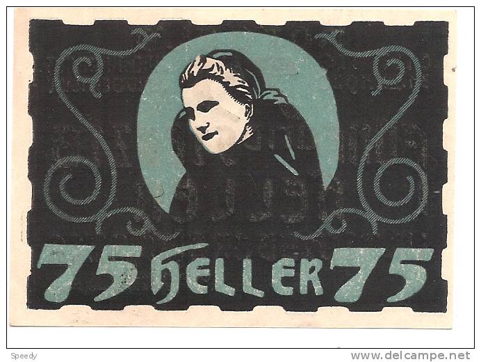 Noodgeld - Notgeld  ULRICHSBERG  75 HELLER  1920 - Sonstige – Europa