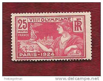 France 1924 Mint Hinged Stamp(s) Olympic Games 25 Cent Nr. 170 - Nuevos