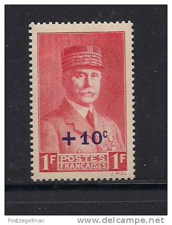 France 1941 Mint Hinged Stamp(s) National  Relief Fund 1Fr+10cent Red Nr. 508 - Unused Stamps