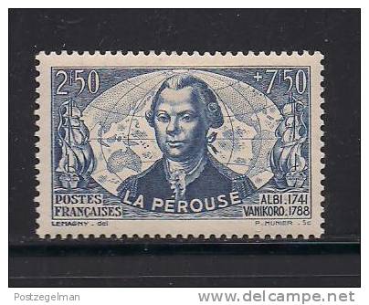 France 1942 Mint Hinged Stamp(s) Jean-Francois De La Perouse Nr. 550 - Ongebruikt