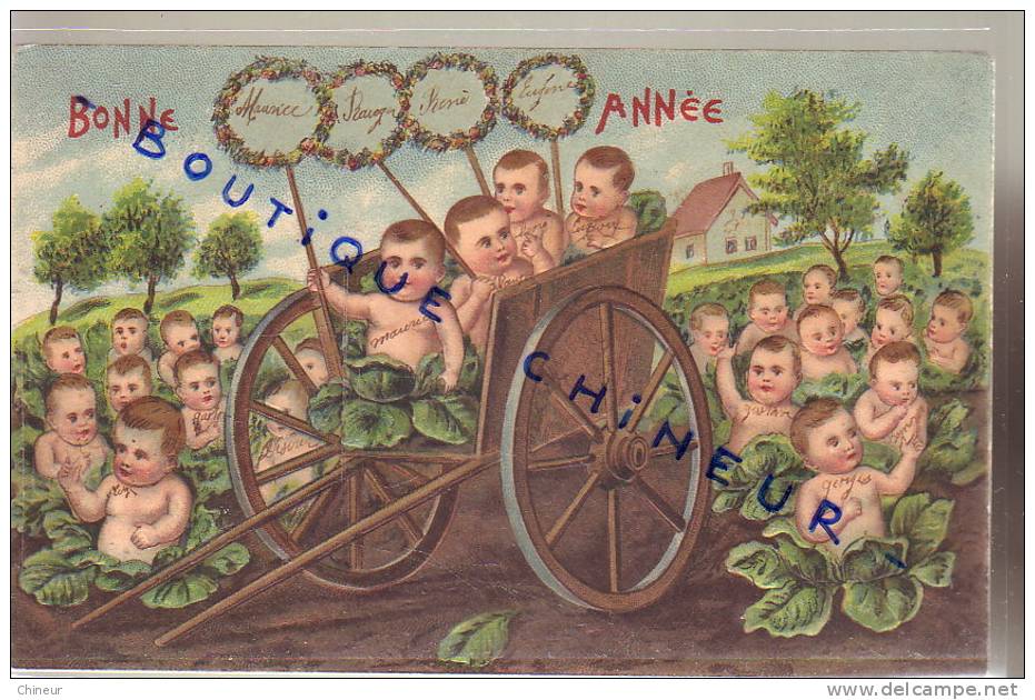 CARTE POSTALES BEBES MULTIPLES SERIE N°510 - Autres & Non Classés