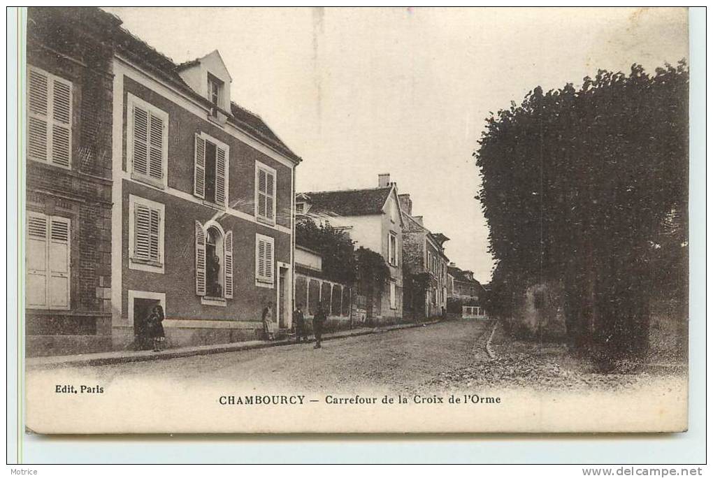 CHAMBOURCY  -  Carrefour De La Croix De L'orme. - Chambourcy