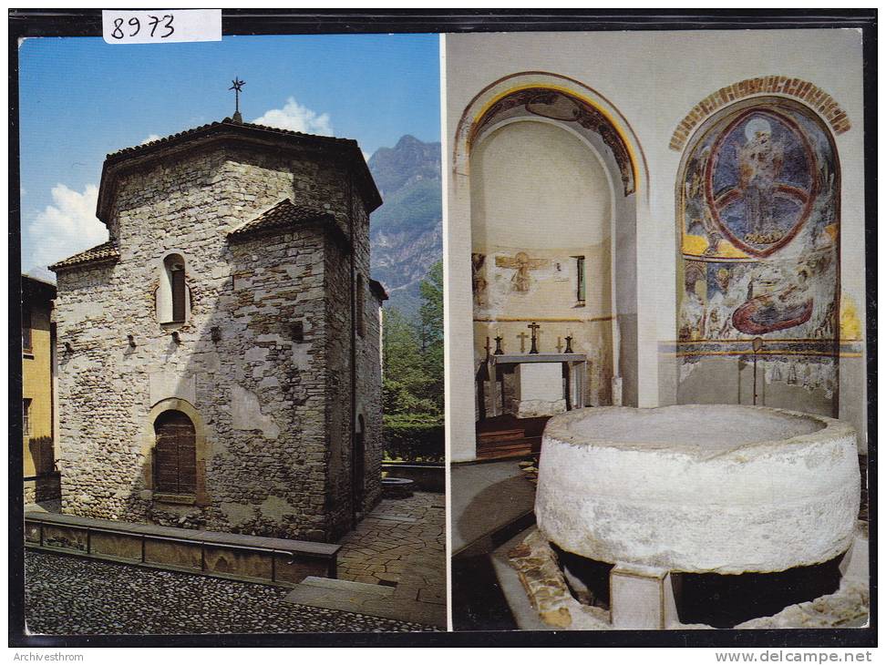 Riva San Vitale - Battistero Secolo V ; Form. 10 / 15 (8973) - Riva San Vitale