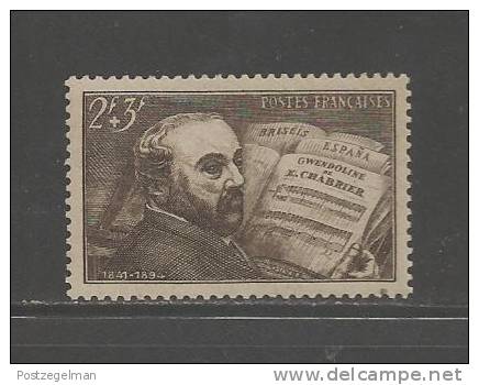 France 1942 Mint Hinged Stamp(s) Chabrier 2Fr+3Fr Nr. 553 - Unused Stamps