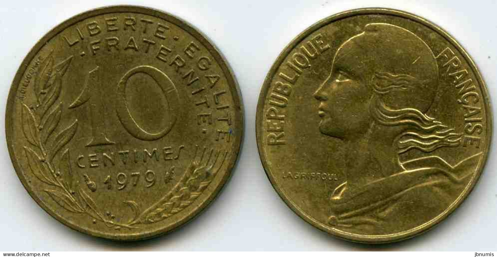 France 10 Centimes 1979 GAD 293 KM 929 - 10 Centimes