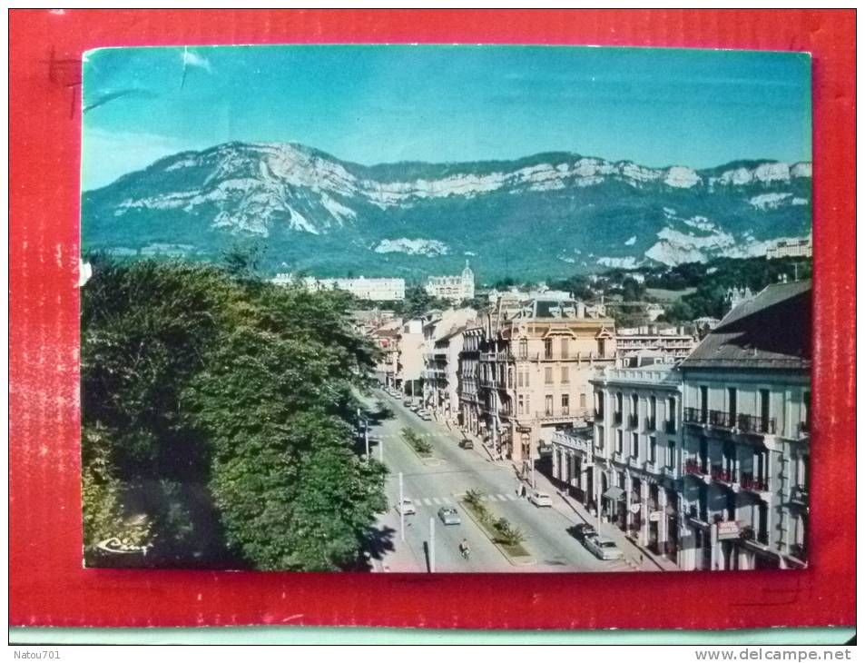 V7-73-savoie-aix Les Bains-avenue Du Generale De Gaulle---mont Revard- - Val Cenis