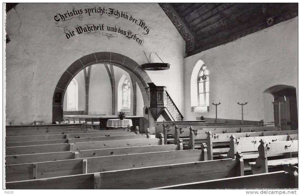 Suisse - Lauenen (BE) - Kirche - Lauenen