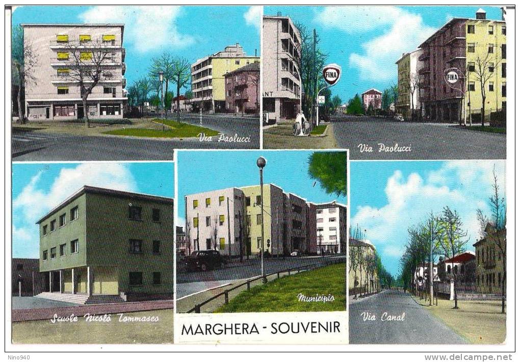 MARGHERA (VE) - SOUVENIR: VEDUTINE - F/G - V: 1965 - Venezia