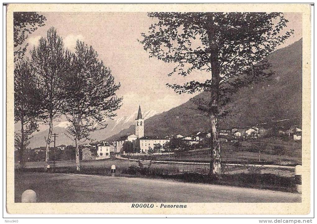 ROGOLO (SO) - PANORAMA - F/G - V: 1955 - Sondrio