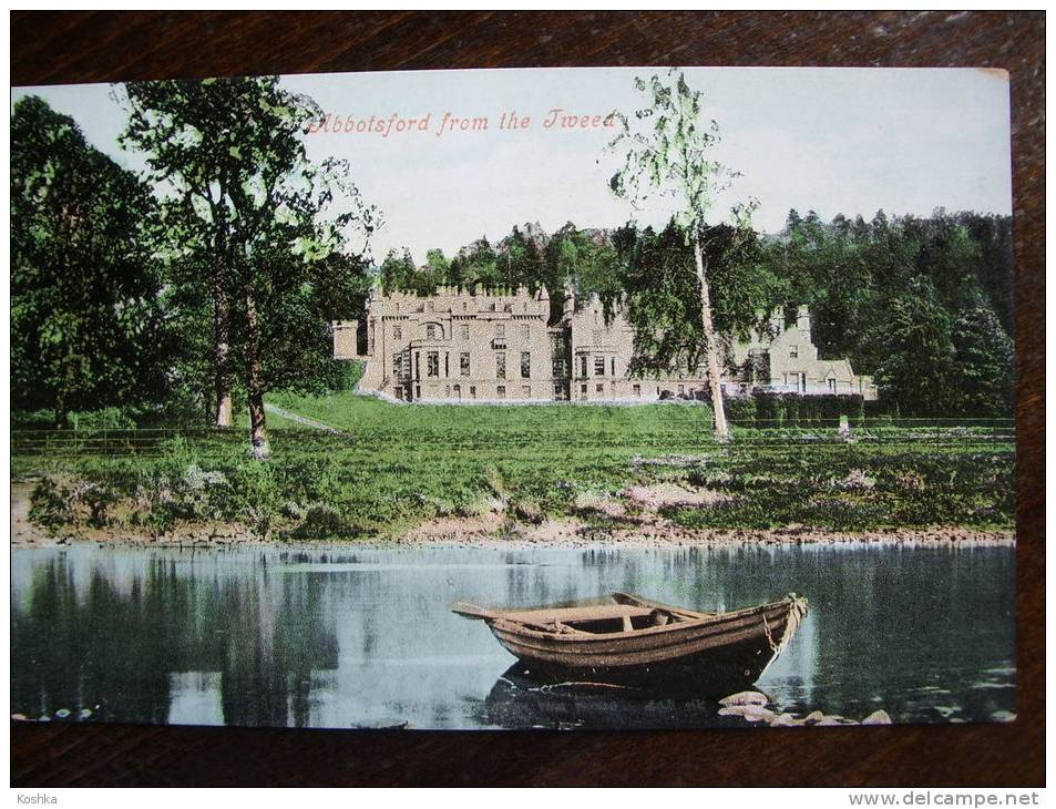 ABBOTSFORD From The Tweed - +/- 1910 - Valentine - Not Used - Lot 159 - Roxburghshire