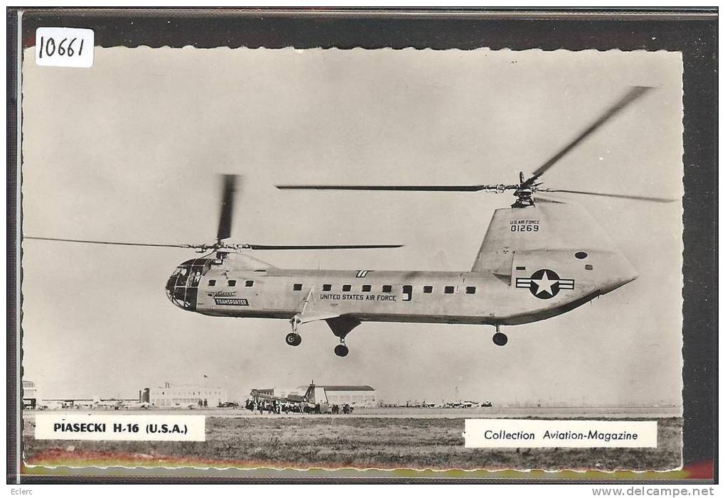 PIASECKI H 16 - USA - COLLECTION AVIATION MAGAZINE - TB - Hubschrauber