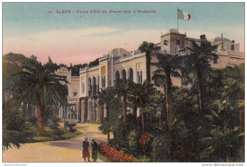 Algérie - ALGER - Palais D'Eté Du Gouverneur à Mustapha. Ed. L & Y Alger. N° 94 - Alger