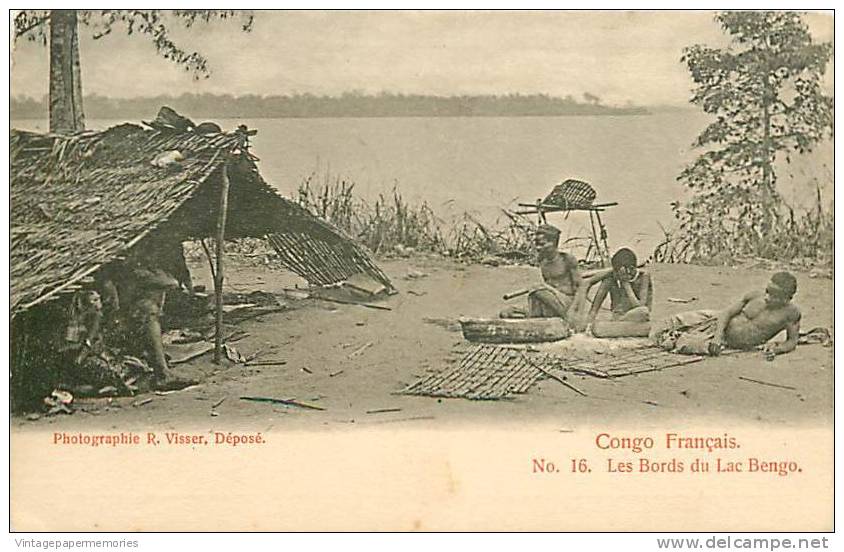 180914-Congo Francais, Les Bords Du Lac Bengo, R. Visser No 16 - French Congo