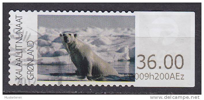 Greenland 2011 NEW Automatmarke ATM Frama Label 36.00 Kr Polar Bear Eisbär - Timbres De Distributeurs