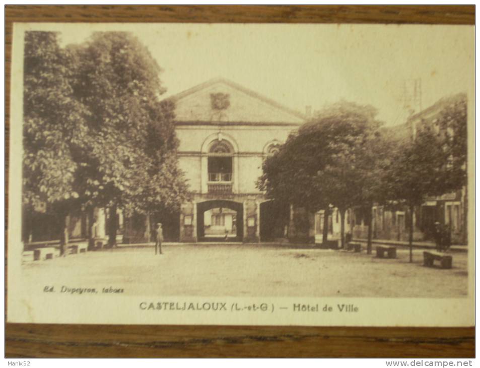 47 - CASTELJALOUX - Hôtel De Ville - Casteljaloux