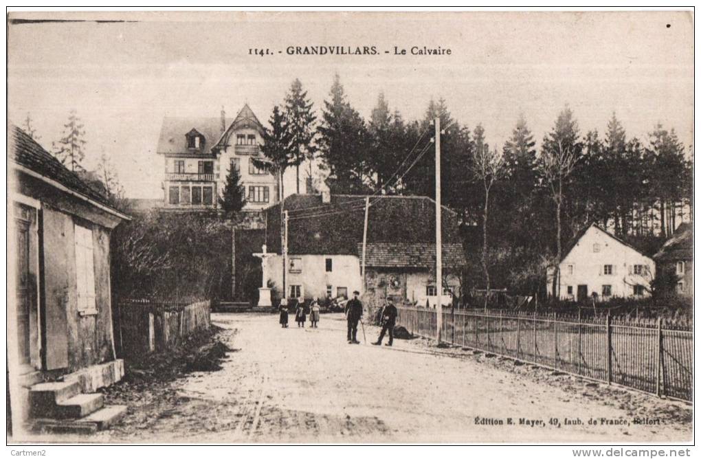 GRANDVILLARS LE CALVAIRE 90 - Grandvillars