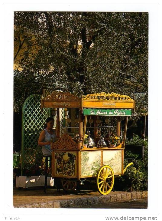 Mougins (06) - Voiture à Glace (1930) - Place Du Village - Street Merchants