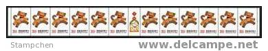 1993 Chinese New Year Zodiac Stamps Booklet- Dog Bat 1994 - Chauve-souris