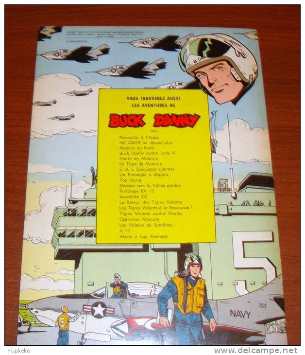 Buck Danny 23 Mission Vers La Vallée Perdue Charlier Hubinon Dupuis D. 1966/0089/86 4° Plat : Alerte à Cap Kennedy - Buck Danny
