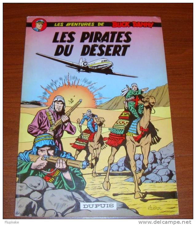 Buck Danny 8 Les Pirates Du Désert Charlier Hubinon Dupuis D. 1966/0089/90 4° Plat : Mystère Avion Fantomes - Buck Danny