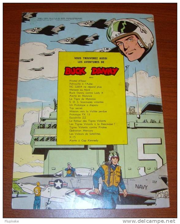 Buck Danny 17 Buck Danny Contre Lady X Charlier Hubinon Dupuis (au 4° Plat : Alerte à Cap Kennedy) - Buck Danny
