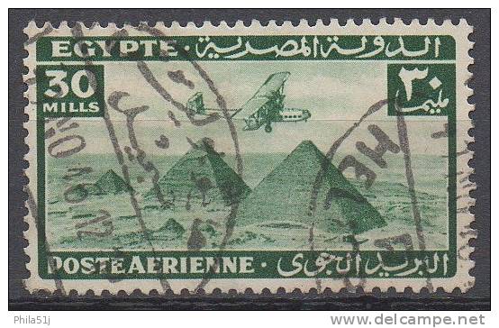 EGYPTE  N°PA 28__OBL VOIR SCAN - Luftpost