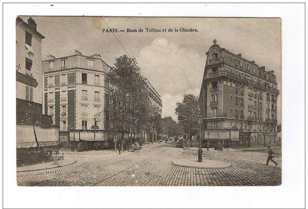 PARIS  -  Rue  De  Tolbiac  Et  De  La  Glacière - Paris (13)