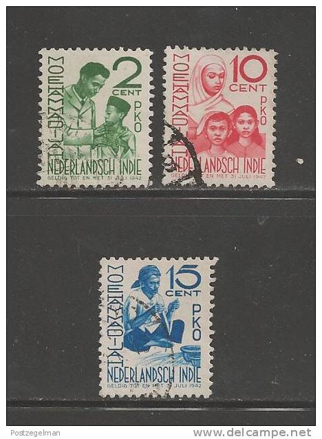 NEDERLANDS INDIE 1941 Used  Stamp(s) Mochammadijah, 3 Values Only (thus No Complete Serie Nrs. 293=297 - Nederlands-Indië