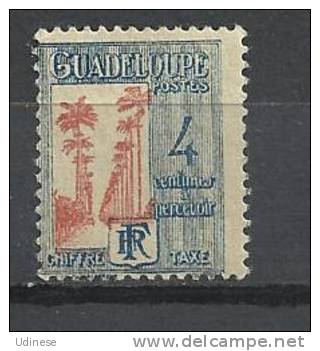 GUADELOUPE 1928 ALLEE DUMANOIR 4 - MH MINT HINGED - Neufs