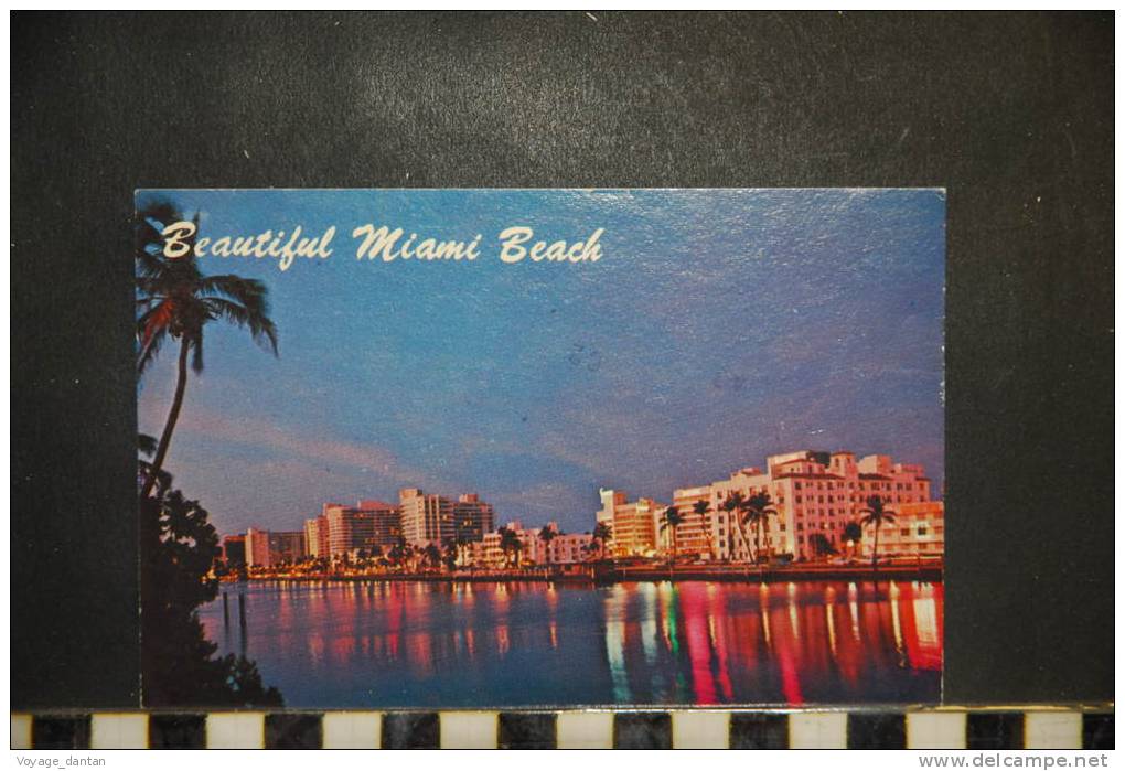 CP, USA, FL, Beautiful Miami Beach, 1978, Voyagée - Miami Beach