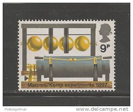 UNITED KINGDOM 1973 Mint Never Used Stamp(s)  Oscilator 9p Nr. 605 - Unused Stamps