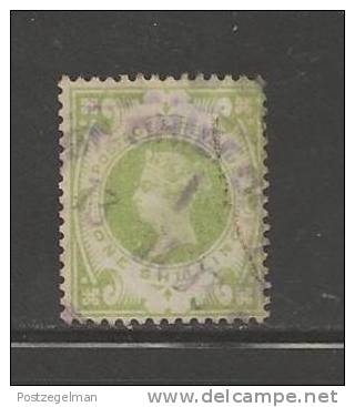 UNITED KINGDOM 1887 Used Stamp(s) Victoria 1Sh, Green Nr. 97 - Used Stamps